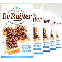 Hagelslag Melk De Ruijter 5 Pakken Voordeelpakket!