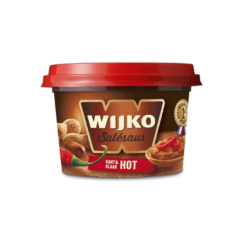 Sate Saus Hot Kant & Klaar Wijko