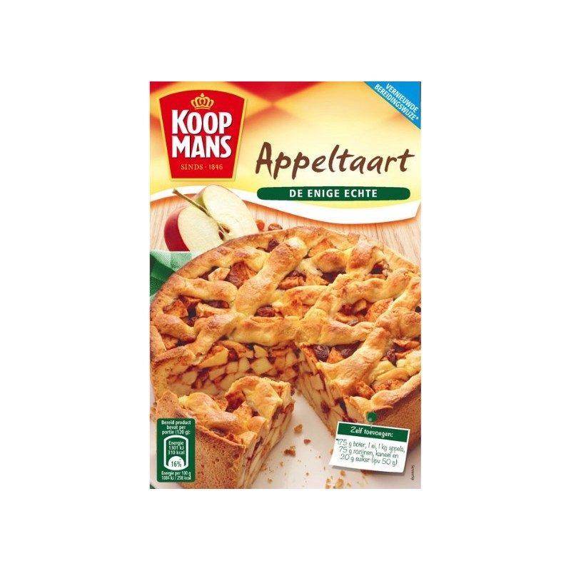 Preparado para Tarta de Manzana Koopmans