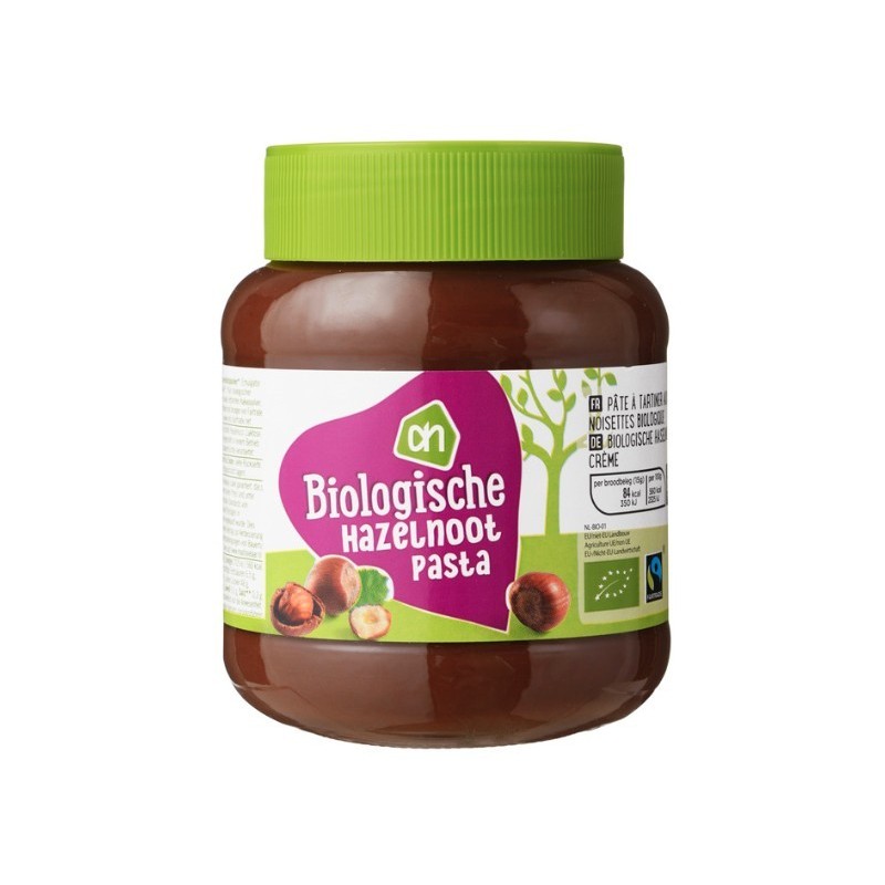 Biologische Hazelnootpasta AH