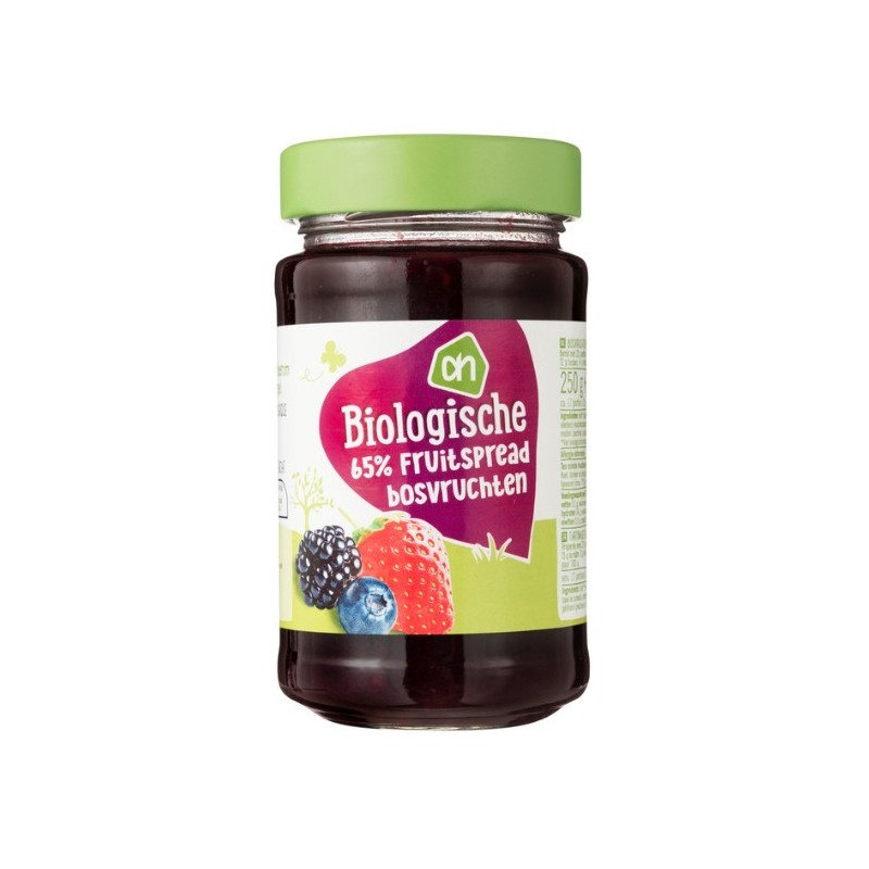 Biologische Fruitspread Bosvruchten AH