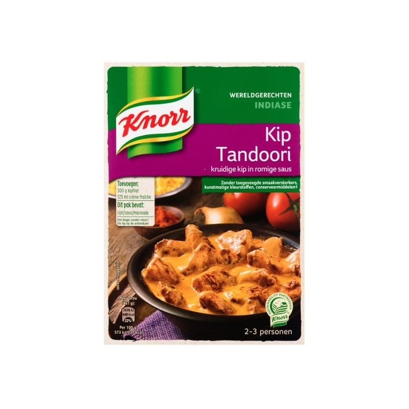 Pollo Tandoori Knorr