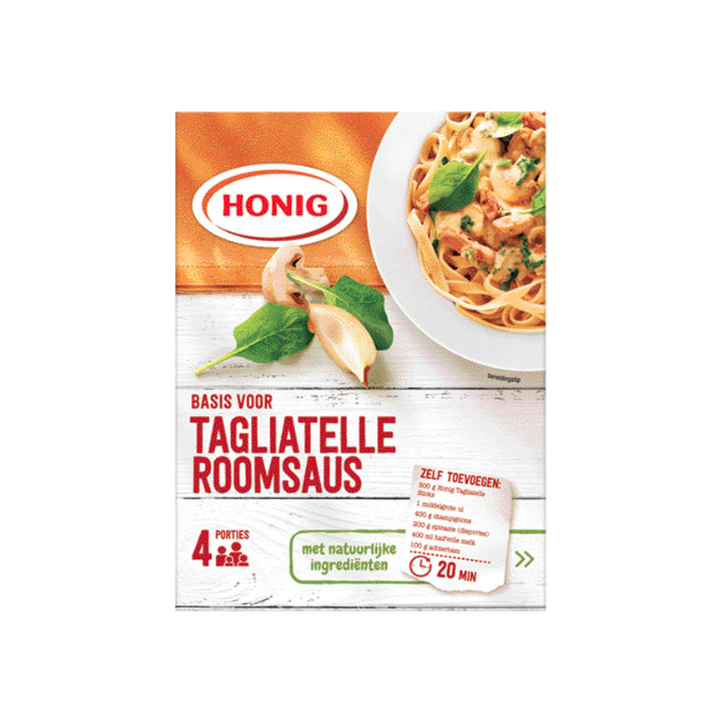 Tagliatelle Cream Sauce Honig