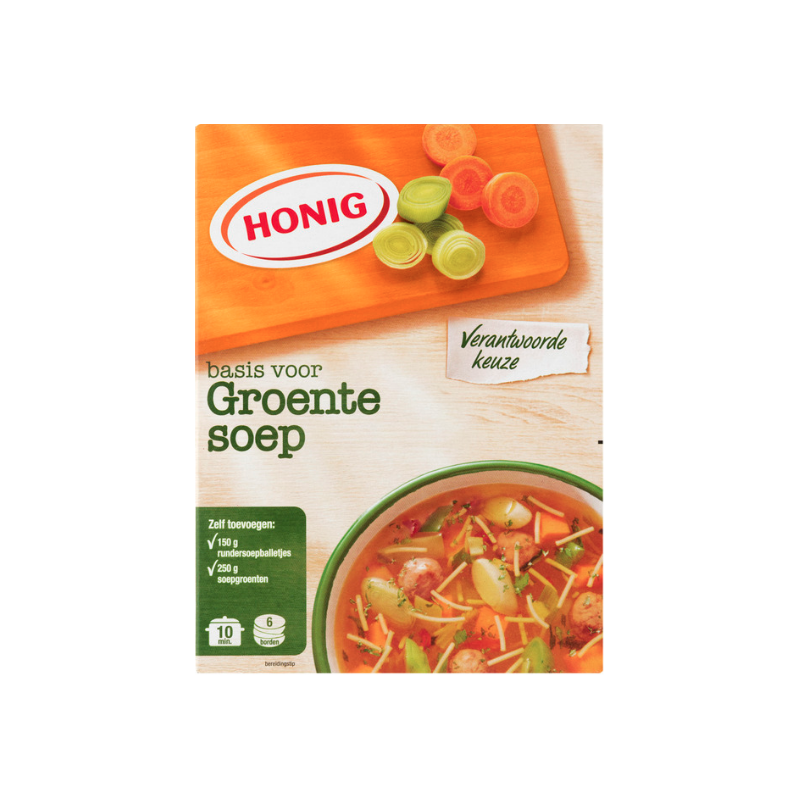 Groentesoep Honig