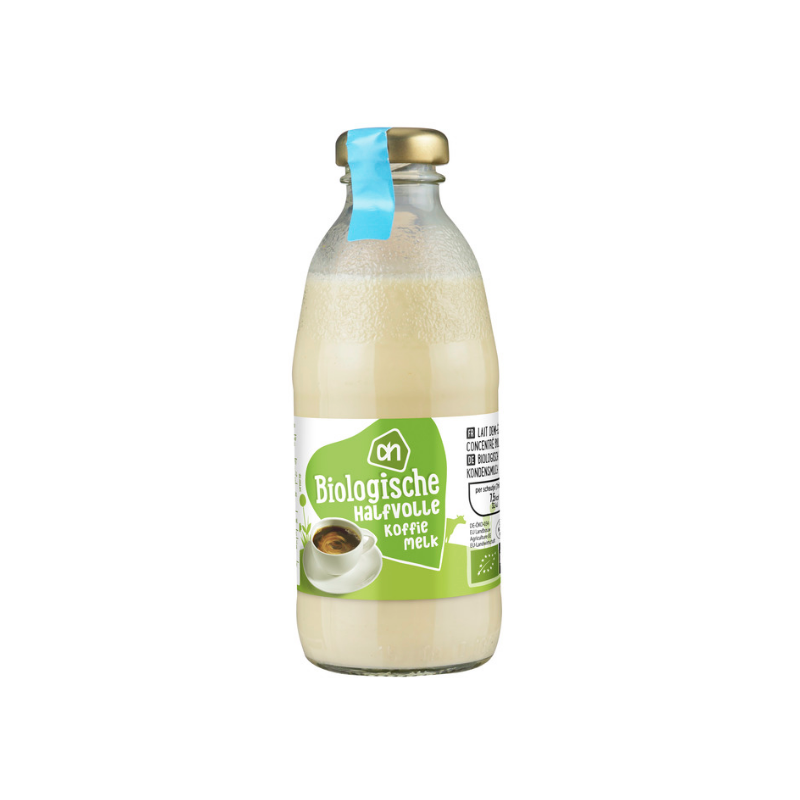 Biologische Halfvolle Koffiemelk AH