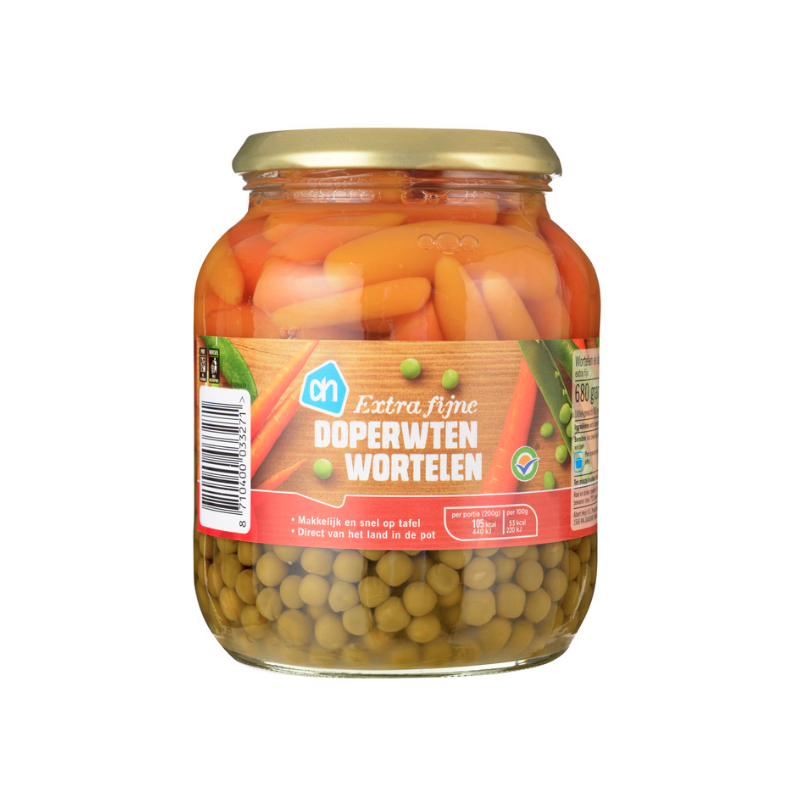 Guisantes con Zanahoria AH