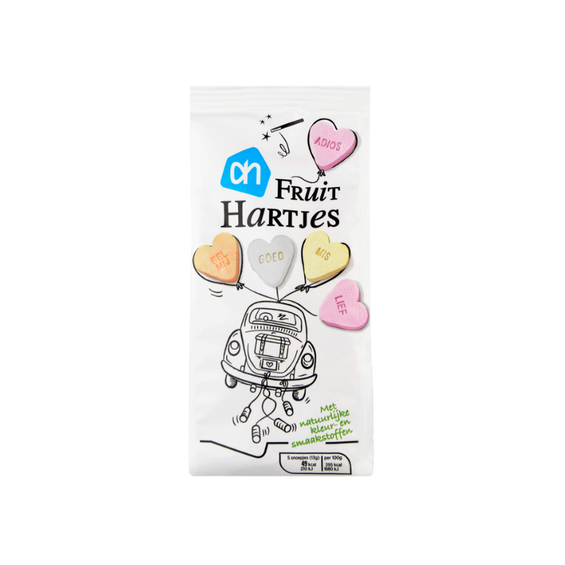 Fruit Hartjes AH