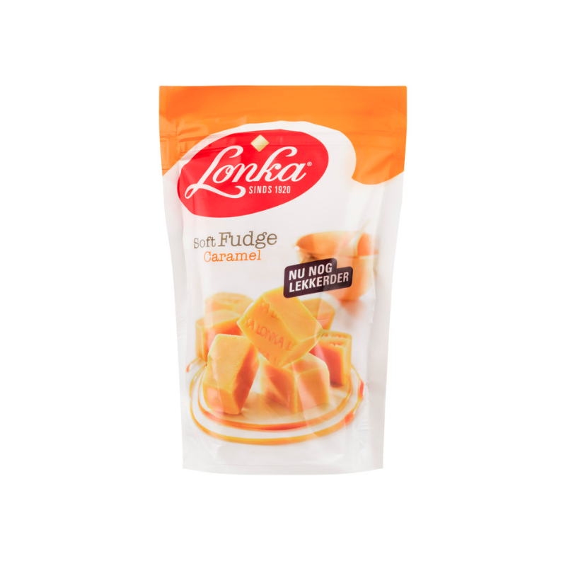 Zachte Fudge Caramel Lonka