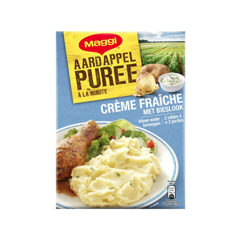 Aardappel Pure Creme Fraiche Maggi