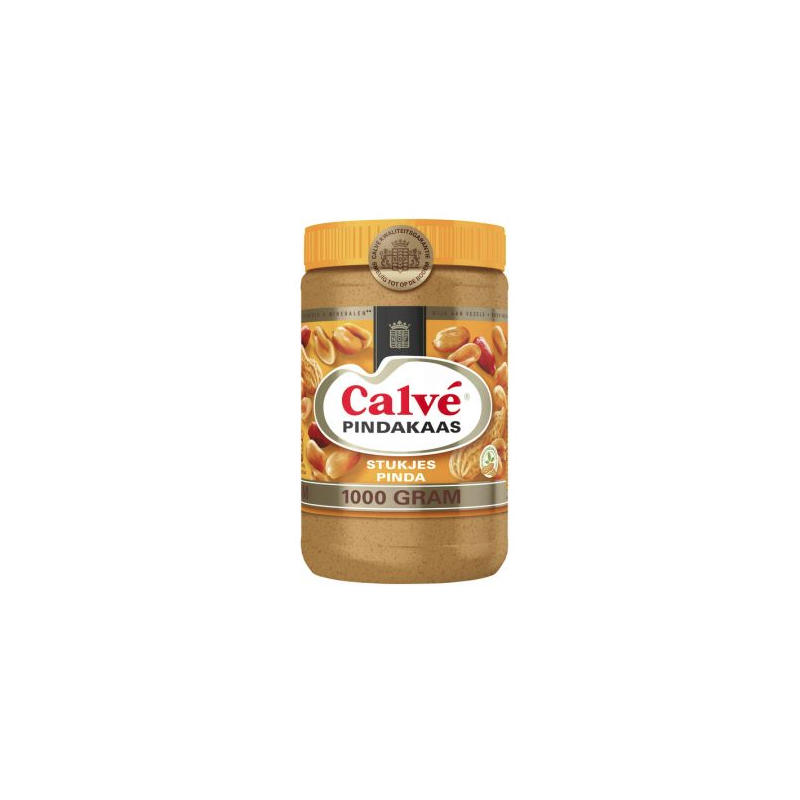 Pin­da­kaas met Stuk­jes Pin­da Cal­vé 1000 Gr