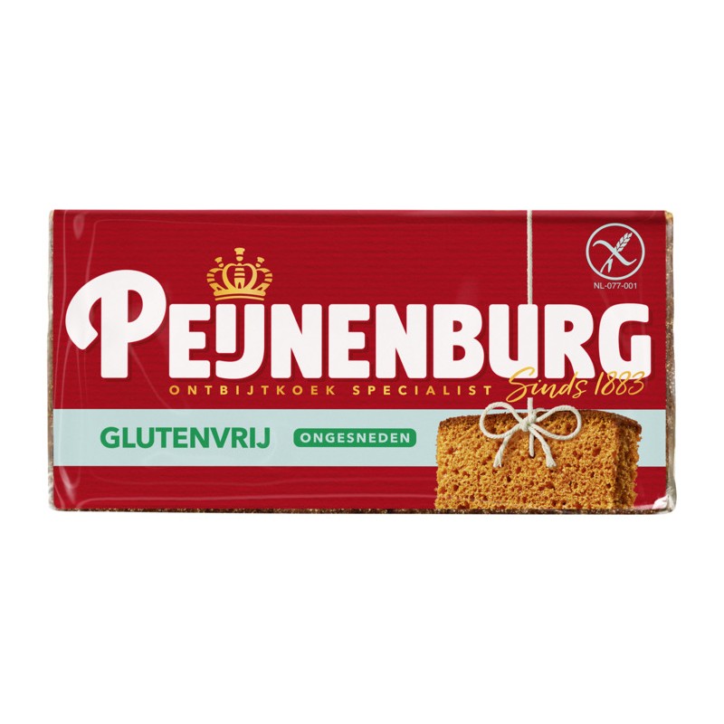 Ontbijtkoek Glutenvrij Peijnenburg