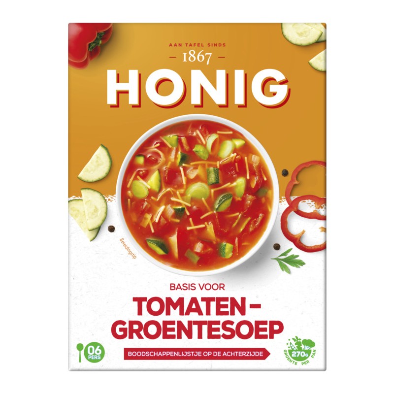 Tomaten Groentesoep Honig