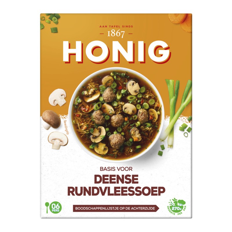 Deense Rundvleessoep Honig